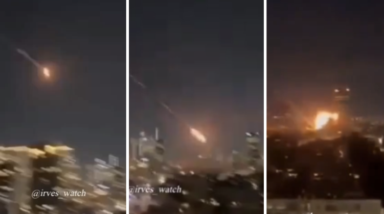 Images et vidéos du planeur hypersonique iranien frappant une cible de grande valeur en Israël