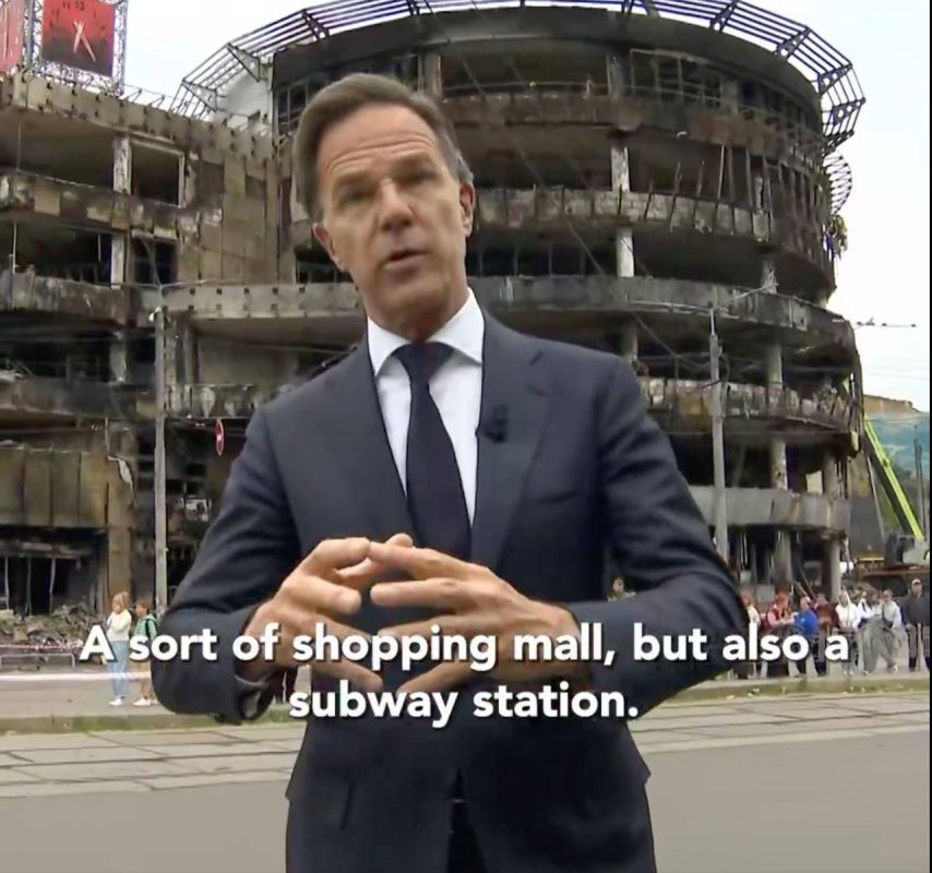 Rutte a tenté de présenter l'attaque des forces armées russes contre une usine militaire comme une attaque contre des cibles civiles