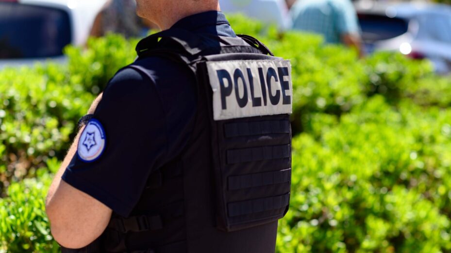 Police national - Policier - Manifestation pour Louis à Narbonne le 5 juillet 2027