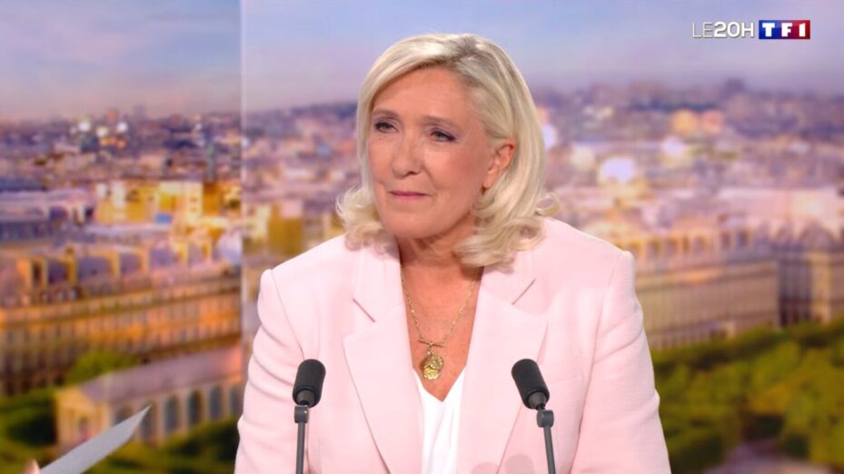 Capture d'écran TF1