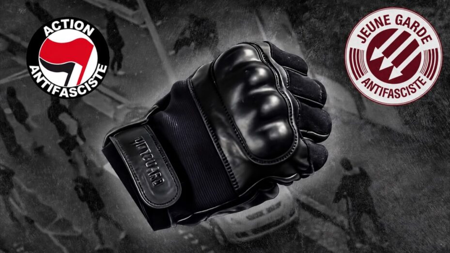 Les antifascistes ont notamment utiliser des gants coqués comme arme - JBM pour BV
