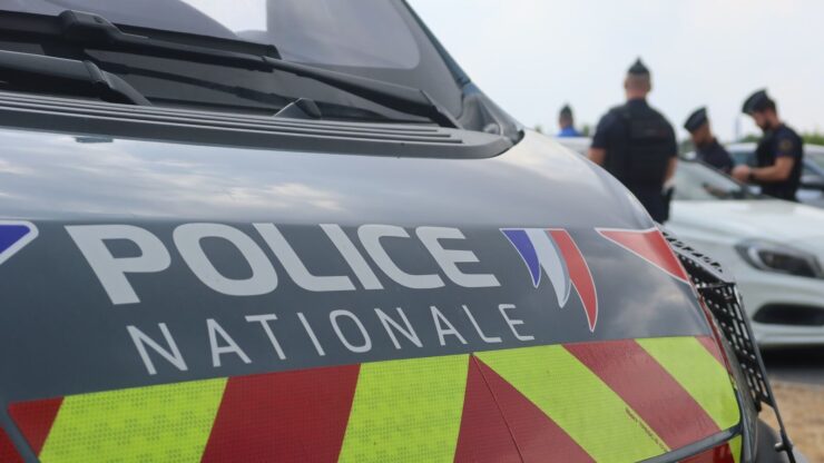 Illustration du Parisien sur l'intervention policière à Beauvais