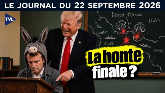 Ormuz, Ukraine : Macron et la pénurie de carburants à la merci de Trump - JT du mardi 22 septembre 2026